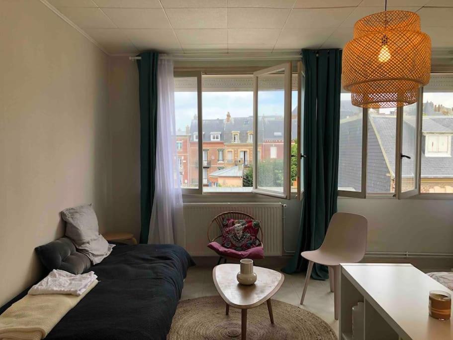 Grand Studio Avec Petite Vue Mer Mers-les-Bains Exterior foto